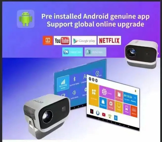 K6 Portable 1080P HD Home Theater Projector