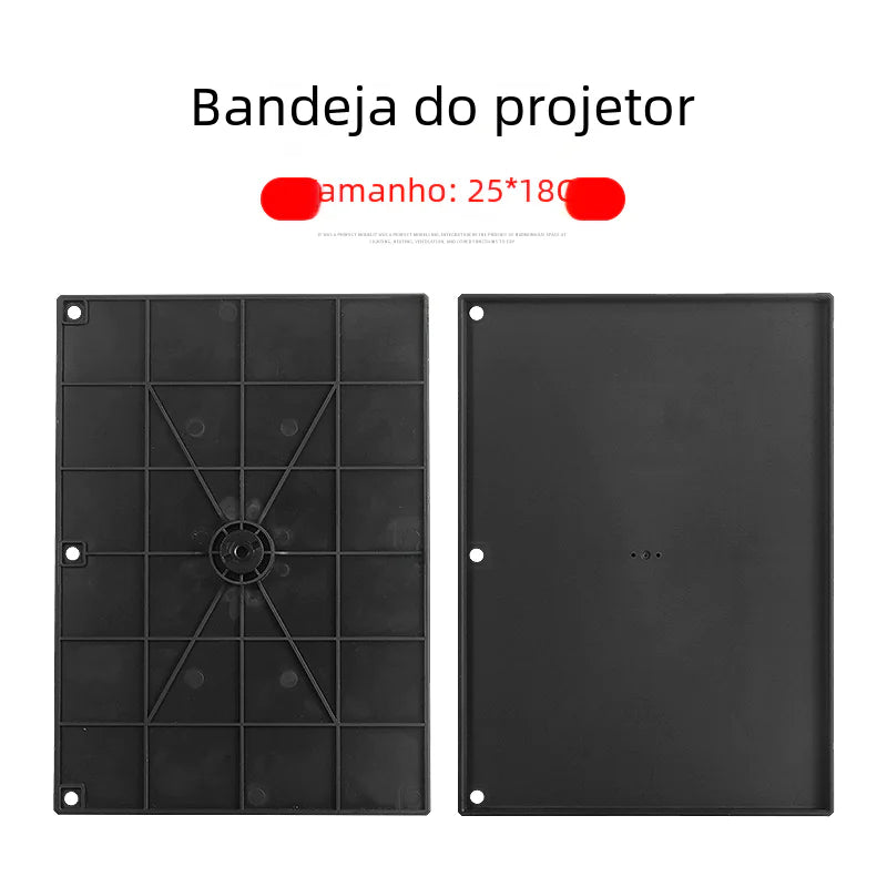 Adjustable Projector Stand with Laptop Tray and Tripod